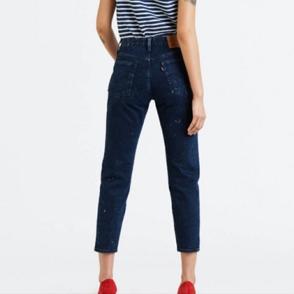 93 LEVI'S WEDGIE INTERGALACTIC ACID WASH JEANS WOMEN'S SIZE 26 - Picture 2 of 13